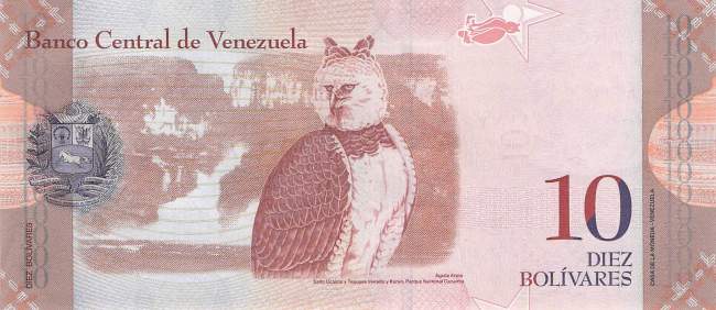 10 Bolivares 2014